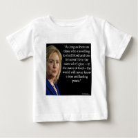 Citation d'Hillary Clinton sur la religion sanguin