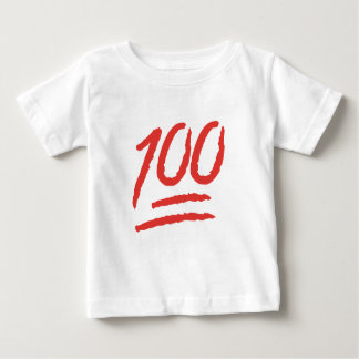 T-shirt Pour Bébé Citation drôle d'Emoji Meme de 100 énonciations