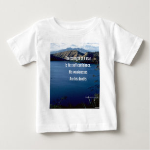 T-shirt Pour Bébé Citation motivationnelle de confiance en soi