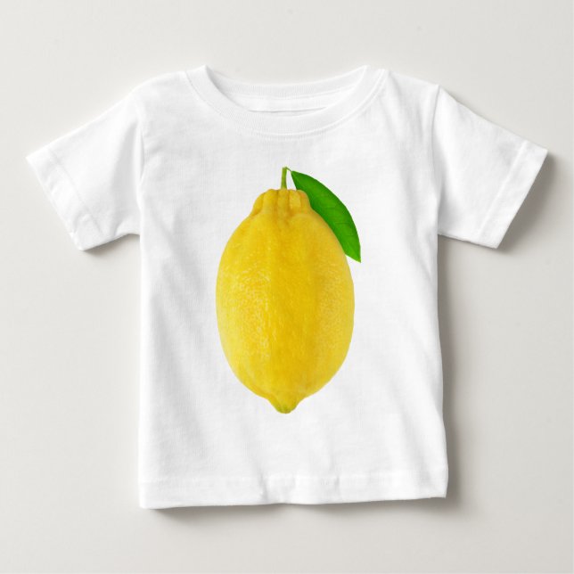 T-shirt Pour Bébé Citron (Devant)