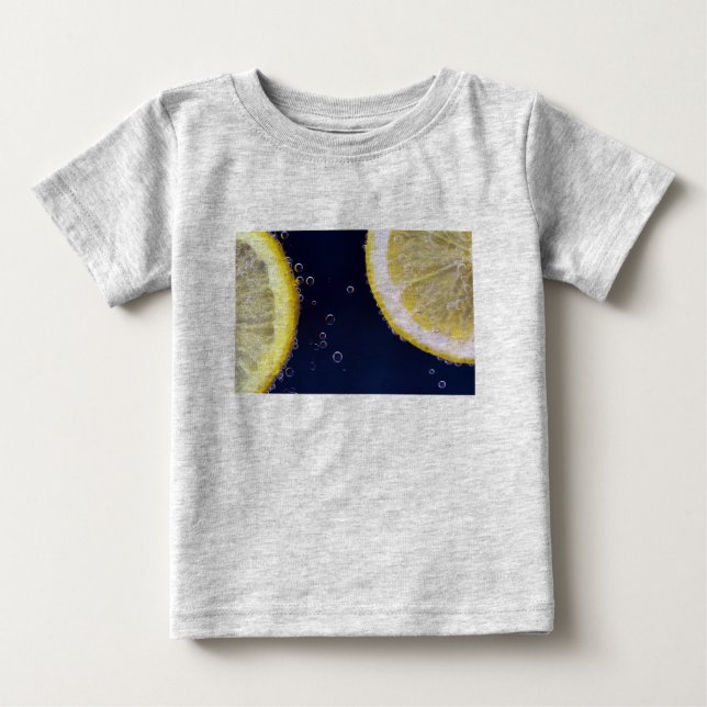 T-shirt Pour Bébé Citron (Devant)