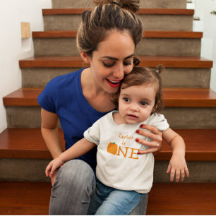 T-shirt Pour Bébé Citrouille 1er anniversaire T-shirt bébé