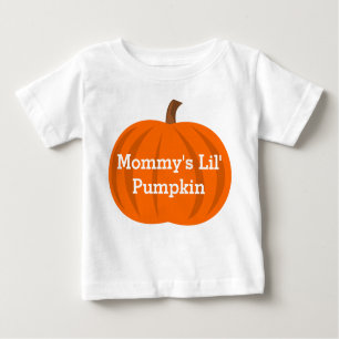 T-shirt Pour Bébé Citrouille mignon de maman Halloween Baby Custom