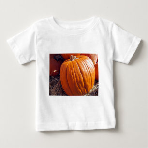 T-shirt Pour Bébé Citrouille orange