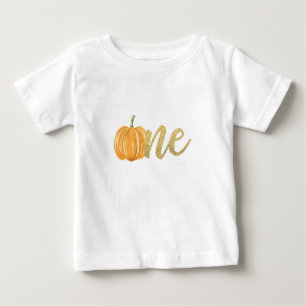 T-shirt Pour Bébé Citrouille Premier anniversaire UNE chemise