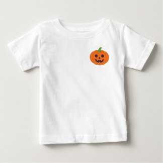 T-shirt Pour Bébé Citrouilles et chats noirs mignons pour Halloween