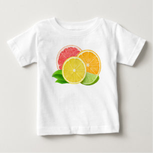 T-shirt Pour Bébé Citrus fruits