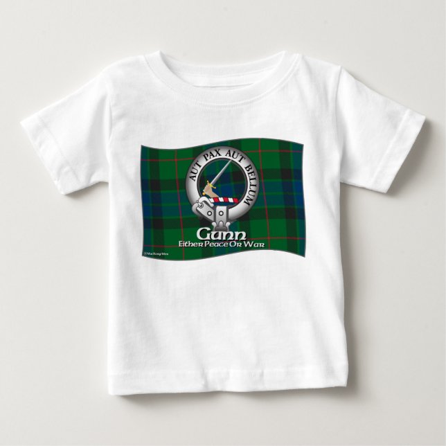 T-shirt Pour Bébé Clan de Gunn (Devant)