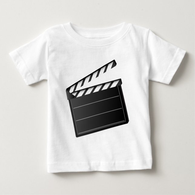 T-shirt Pour Bébé Clapet de film (Devant)