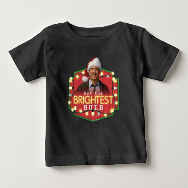 T-shirt Pour Bébé Clark Griswold | Pas l'ampoule la plus brillante (Devant)