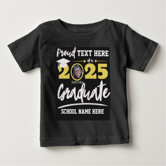 T-shirt Pour Bébé Classe de fin d'études de la famille Fière personn