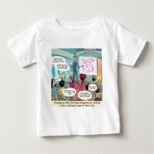 T-shirt Pour Bébé Classe LifeCoach aérienne drôle