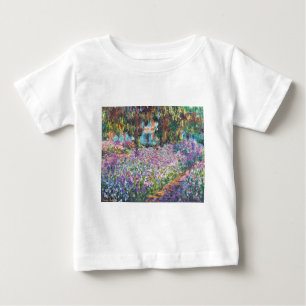 T-shirt Pour Bébé Claude Monet - le jardin de l'artiste chez Givern