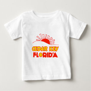 T-shirt Pour Bébé Clé de cèdre, la Floride