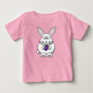 T-shirt Pour Bébé Clipart de dessin animé de lapin-43456