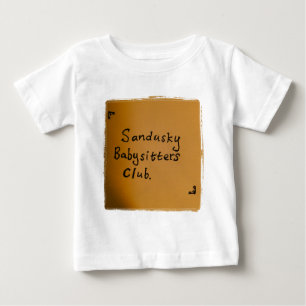 T-shirt Pour Bébé Club de babysitters de Sandusky