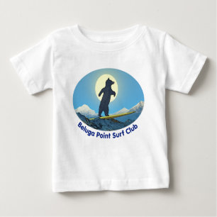T-shirt Pour Bébé Club de Surf Beluga Point