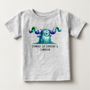 T-shirt Pour Bébé Clyde - Monstre Curieux Borgne