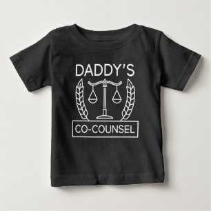 T-shirt Pour Bébé Co-avocat de papa