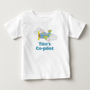 T-shirt Pour Bébé Co-pilote de Tito