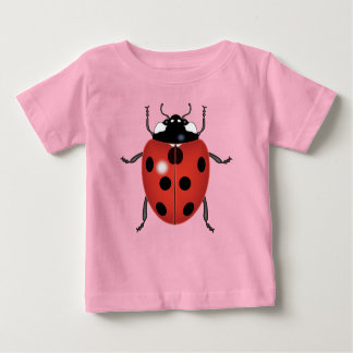 T-SHIRT POUR BÉBÉ COCCINELLE