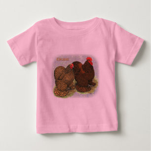 T-shirt Pour Bébé Cochin : Lavé d'or2