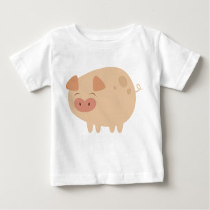T-shirt Pour Bébé Cochon mignon