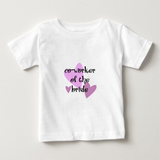 T-shirt Pour Bébé Cocollaboratrice de l'épouse (Devant)