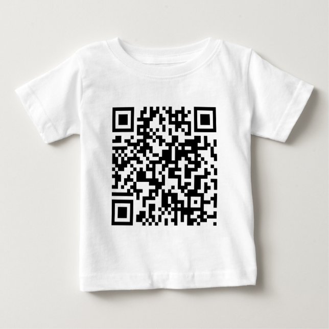 T-shirt Pour Bébé Code de QR (Devant)