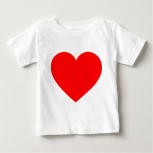 T-shirt Pour Bébé Coeur