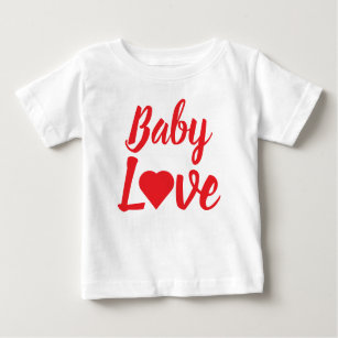 T-shirt Pour Bébé Coeur d'amour pour bébé