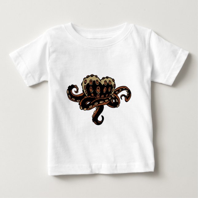 T-shirt Pour Bébé Coeur de vapeur (Devant)