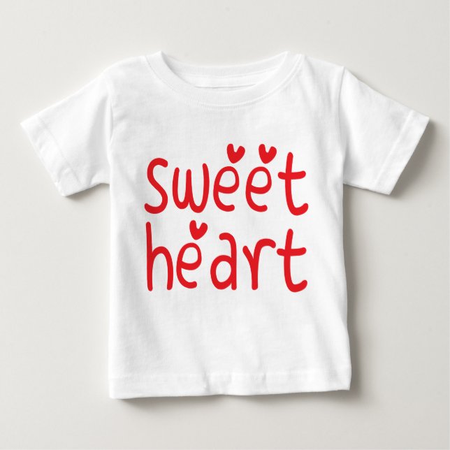 T-shirt Pour Bébé Coeur doux Bodysuit bébé (Devant)