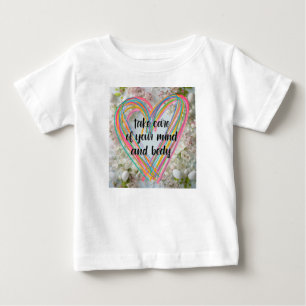 T-shirt Pour Bébé Coeur sain