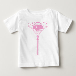 T-shirt Pour Bébé Coeur_Zipper