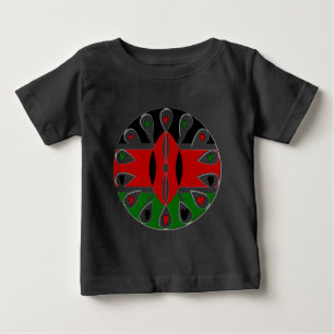 T-shirt Pour Bébé Coeurs du Kenya