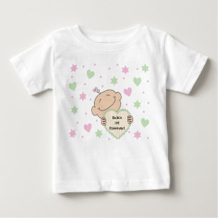 T-shirt Pour Bébé Coeurs et étoiles du bébé de Pâque