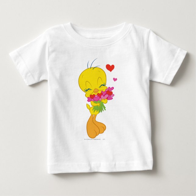 T-shirt Pour Bébé Coeurs TWEETY™ (Devant)
