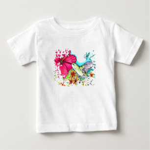 T-shirt Pour Bébé Colibri