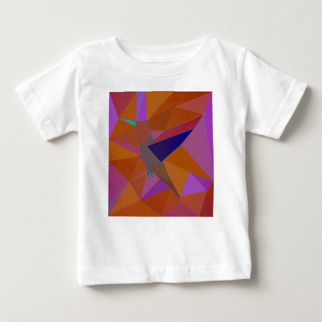 T-shirt Pour Bébé Colibri (Devant)