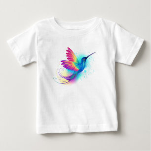 T-shirt Pour Bébé Colibri arc-en-ciel exotique