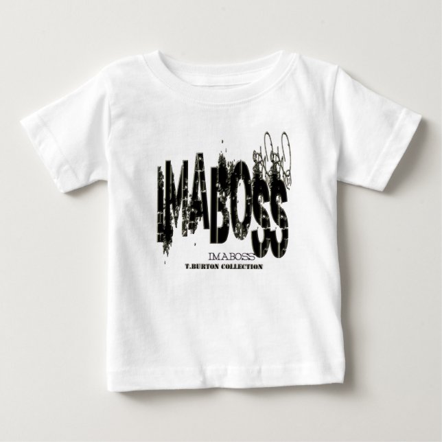 T-shirt Pour Bébé Collection Baby Boss  (Devant)