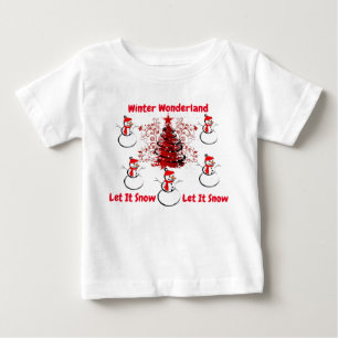 T-SHIRT POUR BÉBÉ COLLECTION DE NOËL SUZANNE ELIZABETH