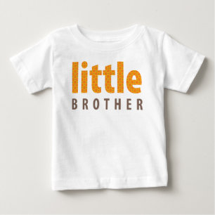 T-shirt Pour Bébé COLLECTION DE SOINS - petit frère {orange}