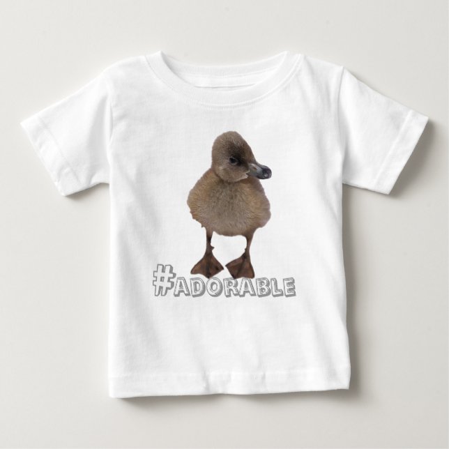 T-shirt Pour Bébé Colliers gris adorables photo (Devant)