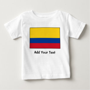T-shirt Pour Bébé Colombie – Drapeau colombien
