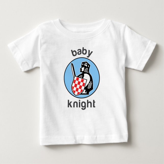 T-shirt Pour Bébé Combinaison de bébé Chevalier (Devant)