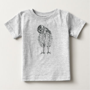T-shirt Pour Bébé Combinaison de bébé de poussin de hibou