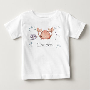 T-shirt Pour Bébé Combinaison et T-Shirt Bébé Cancer du Zodiaque