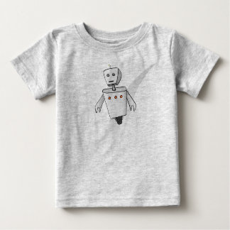 T-shirt Pour Bébé Combinaison robotique à écoulement organique (croq
